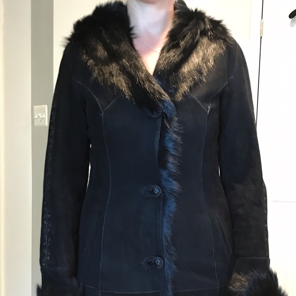 Long Suede coat